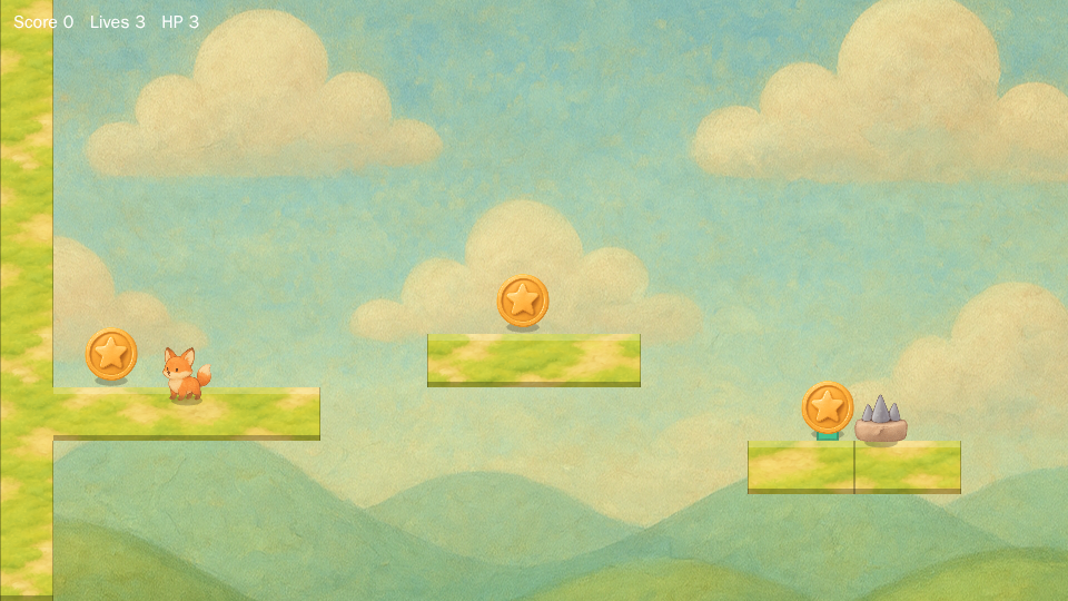 Platformer screenshot