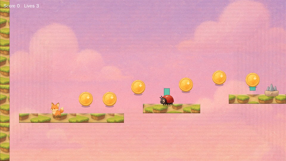 Fox Acorn Leap screenshot