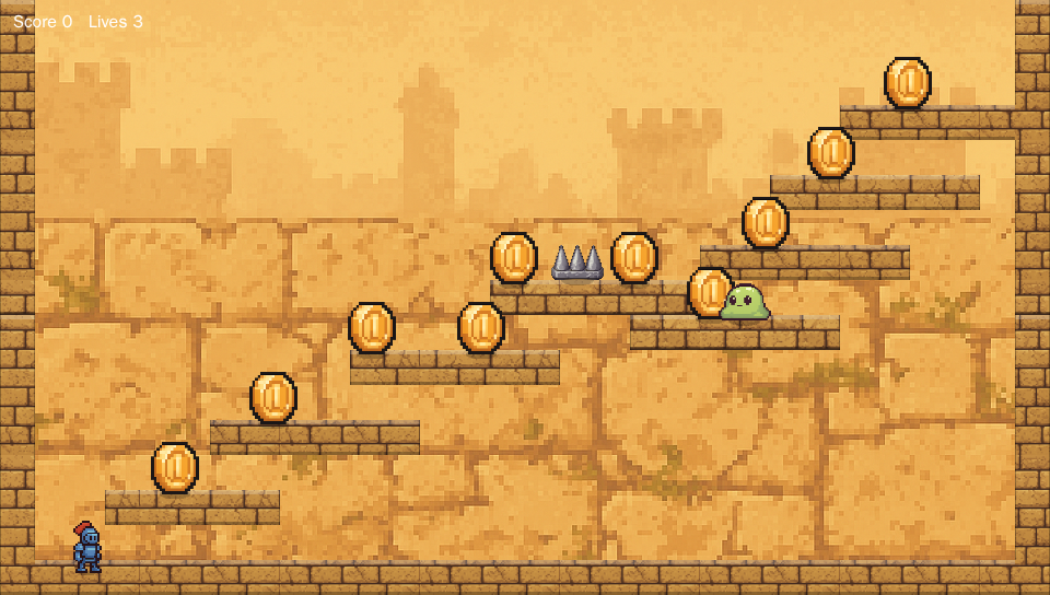 Knight's Coin Climb screenshot