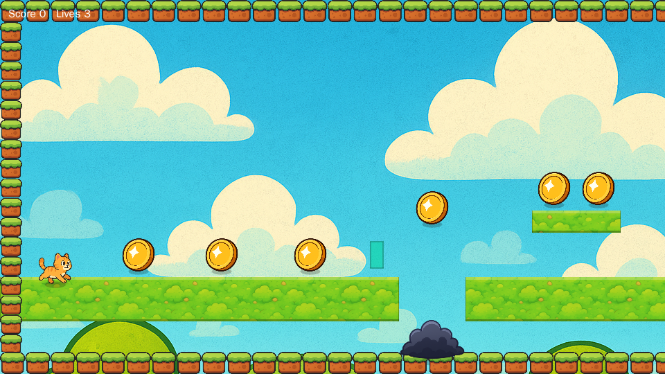 Platformer screenshot