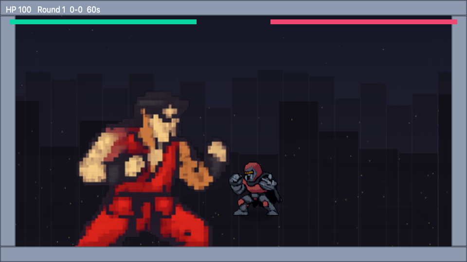 Neon Fight Night screenshot