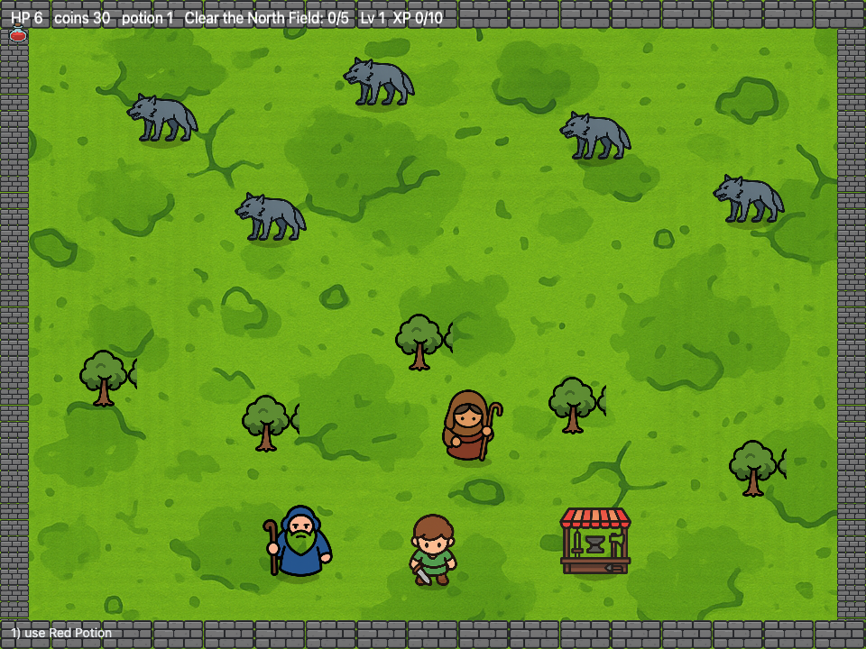 Wolves of Rowan Field screenshot