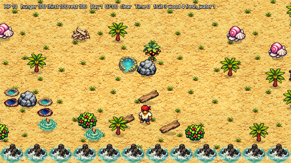 Castaway Island Survival screenshot