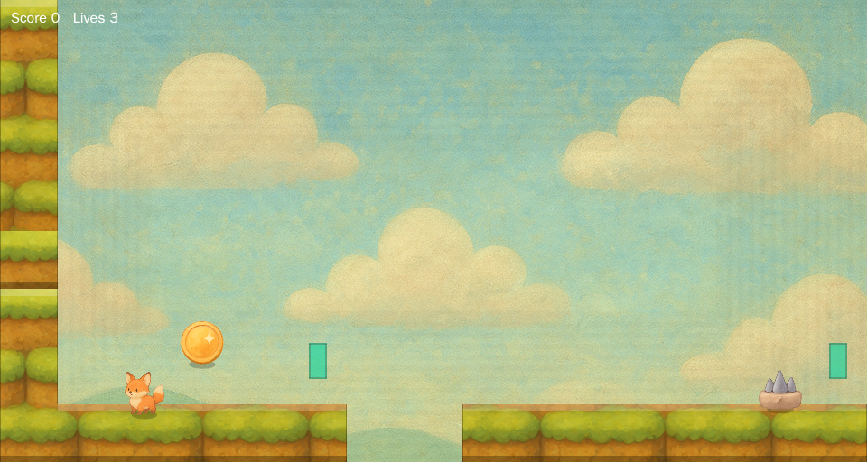 Fox Acorn Quest screenshot
