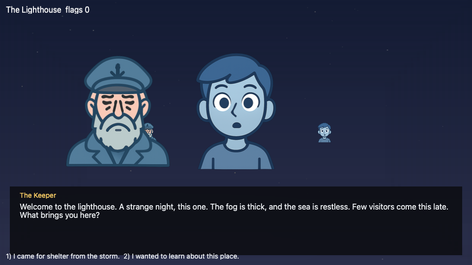 Lighthouse Night screenshot